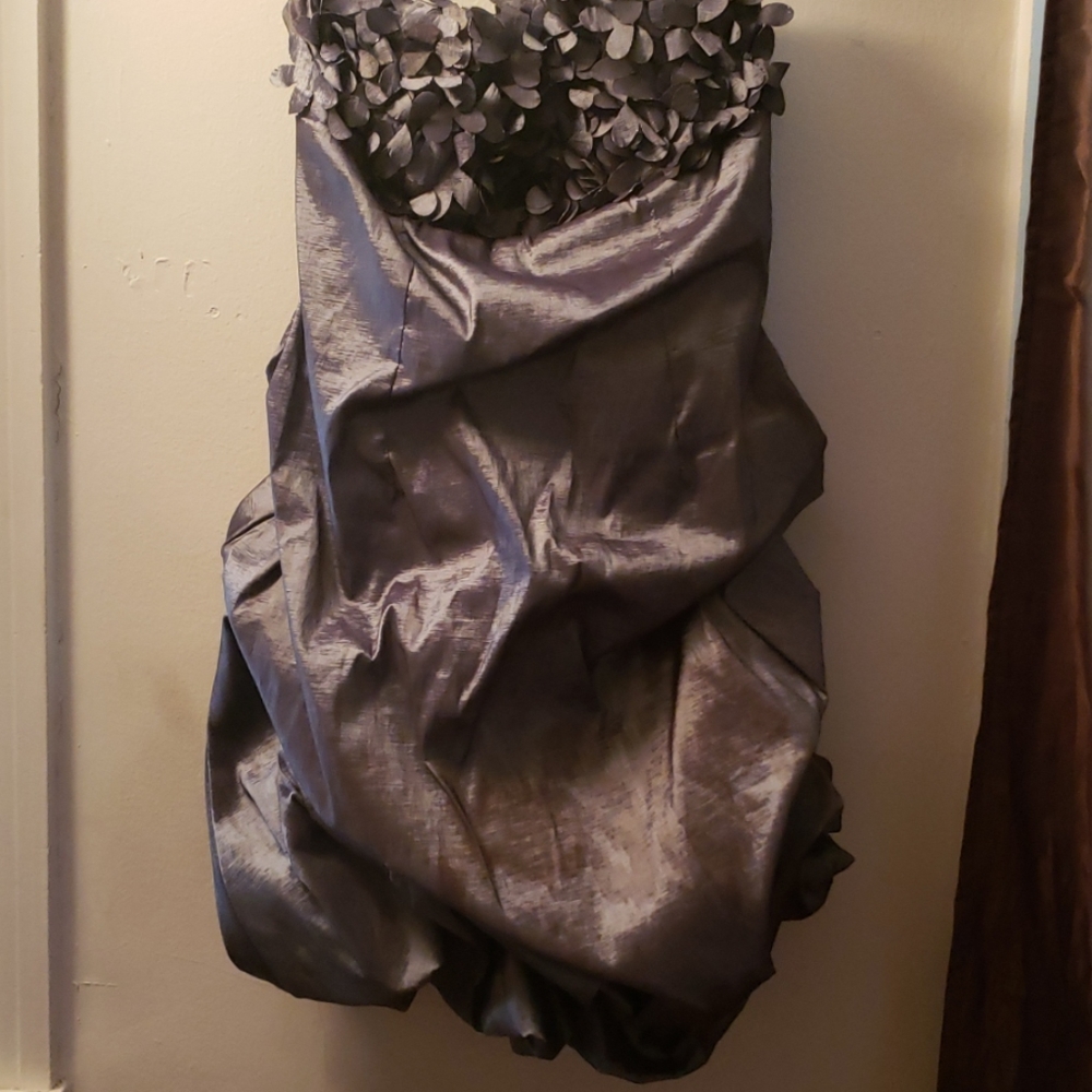 Silver dress